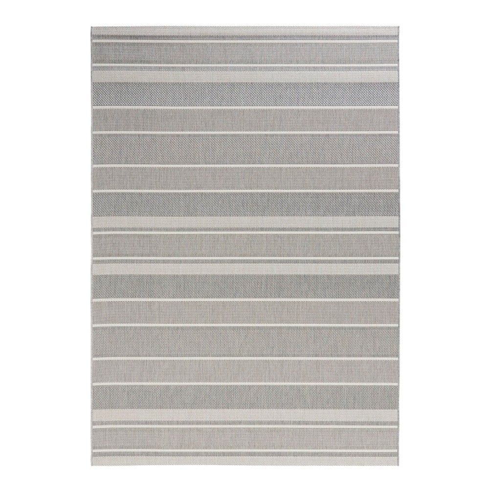 Sivý vonkajší koberec Bougari Strap, 80 x 150 cm - Bonami.sk