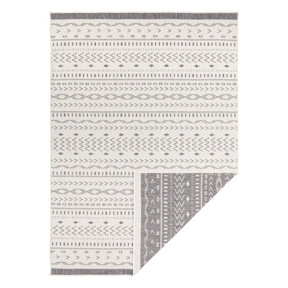 Sivo-krémový vonkajší koberec Bougari Kuba, 150 x 80 cm - Bonami.sk