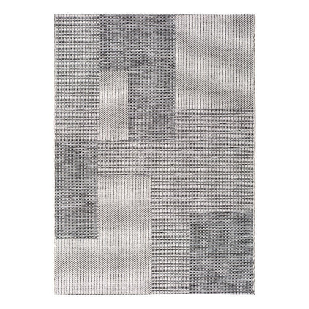 Sivý vonkajší koberec Universal Cork Squares, 155 x 230 cm - Bonami.sk