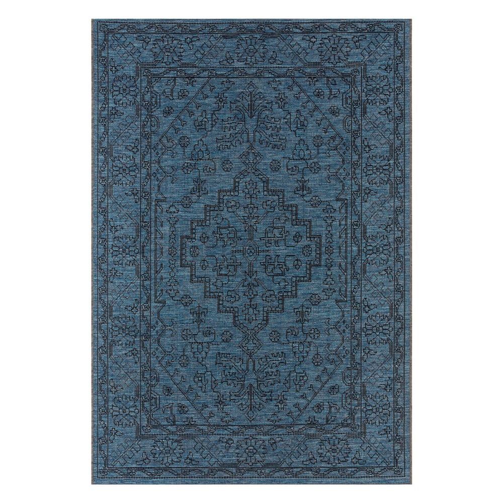 Tmavomodrý vonkajší koberec Bougari Tyros, 140 x 200 cm - Bonami.sk