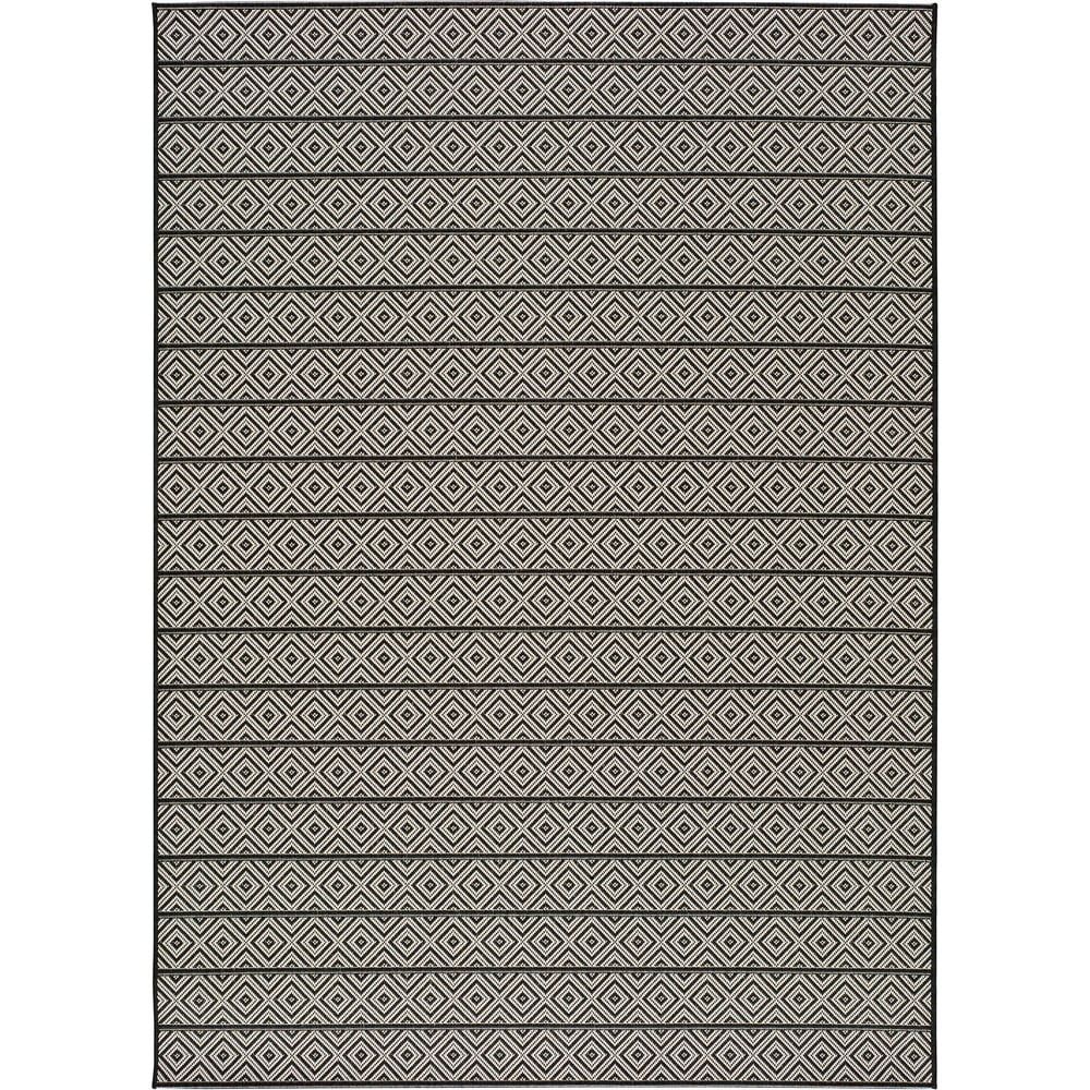 Tmavosivý vonkajší koberec Universal Tokio Stripe, 60 x 110 cm - Bonami.sk