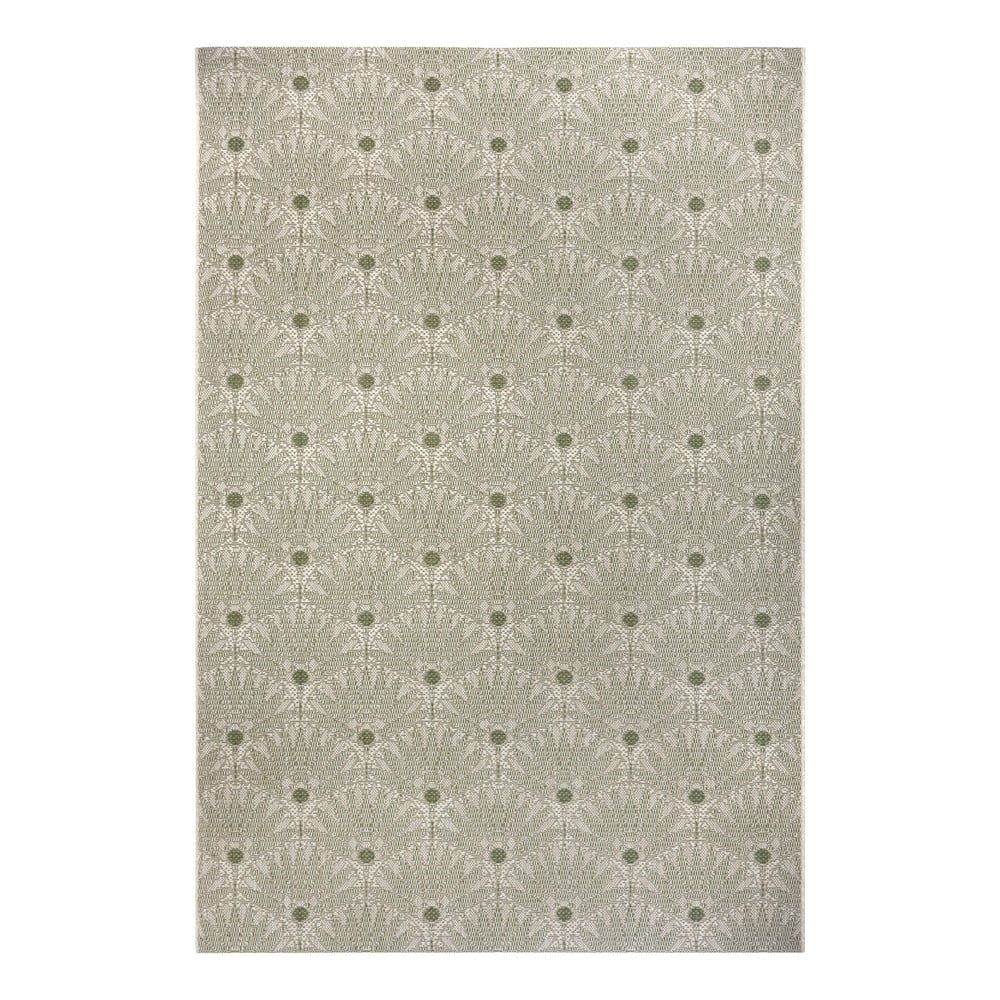 Zeleno-béžový vonkajší koberec Ragami Amsterdam, 80 x 150 cm - Bonami.sk