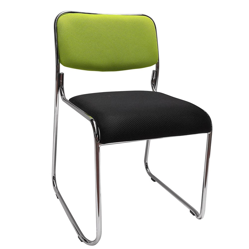 Konferenčná stolička Bulut - zelená / čierna - nabbi.sk