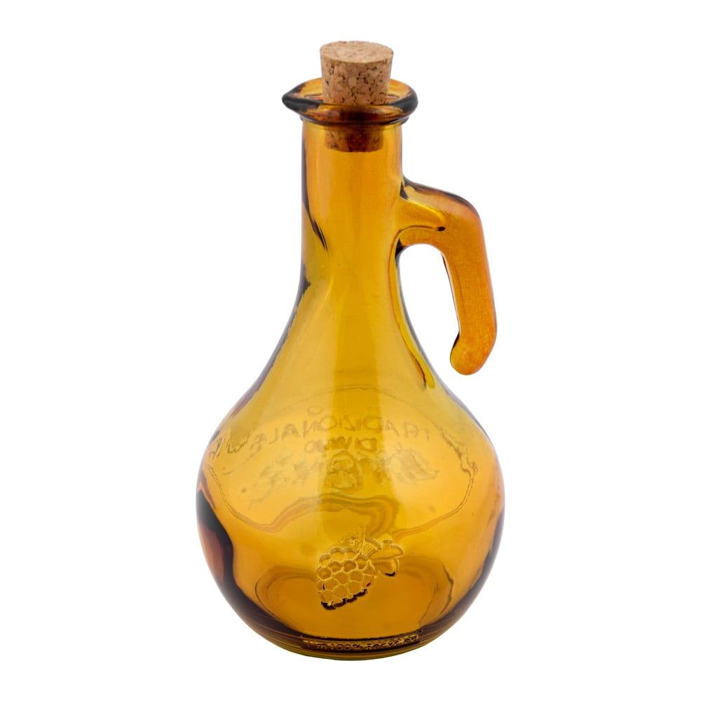 Žltá fľaša na ocot z recyklovaného skla Ego Dekor Di Vino, 500 ml - Bonami.sk