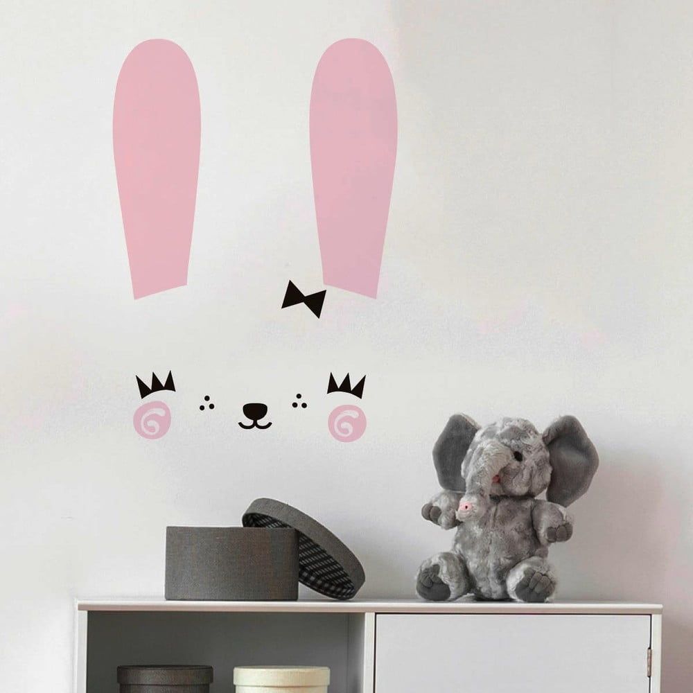 Sada samolepiek na stenu Ambiance Cute Bunny - Bonami.sk