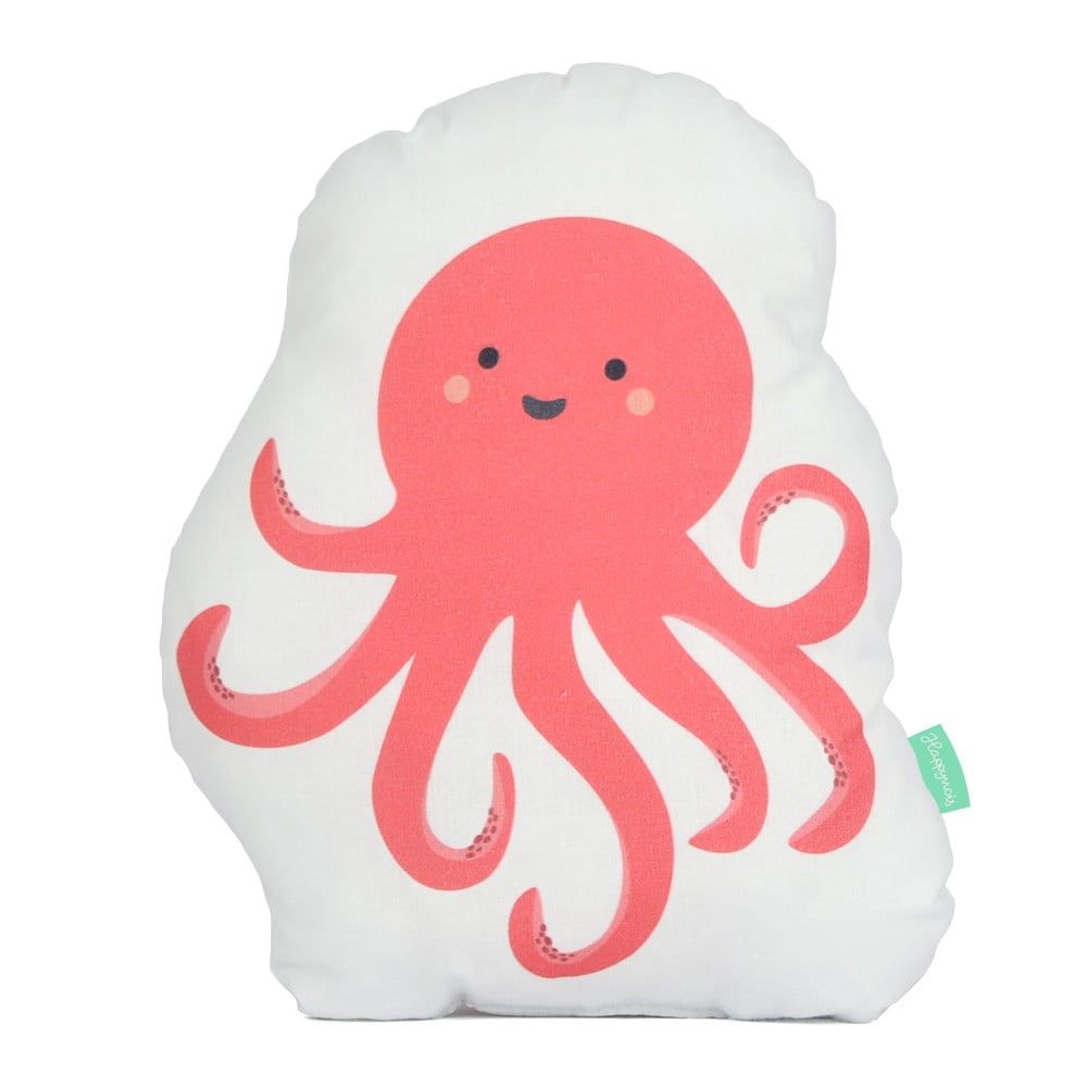 Vankúšik z čistej bavlny Happynois Octopus, 40 × 30 cm - Bonami.sk