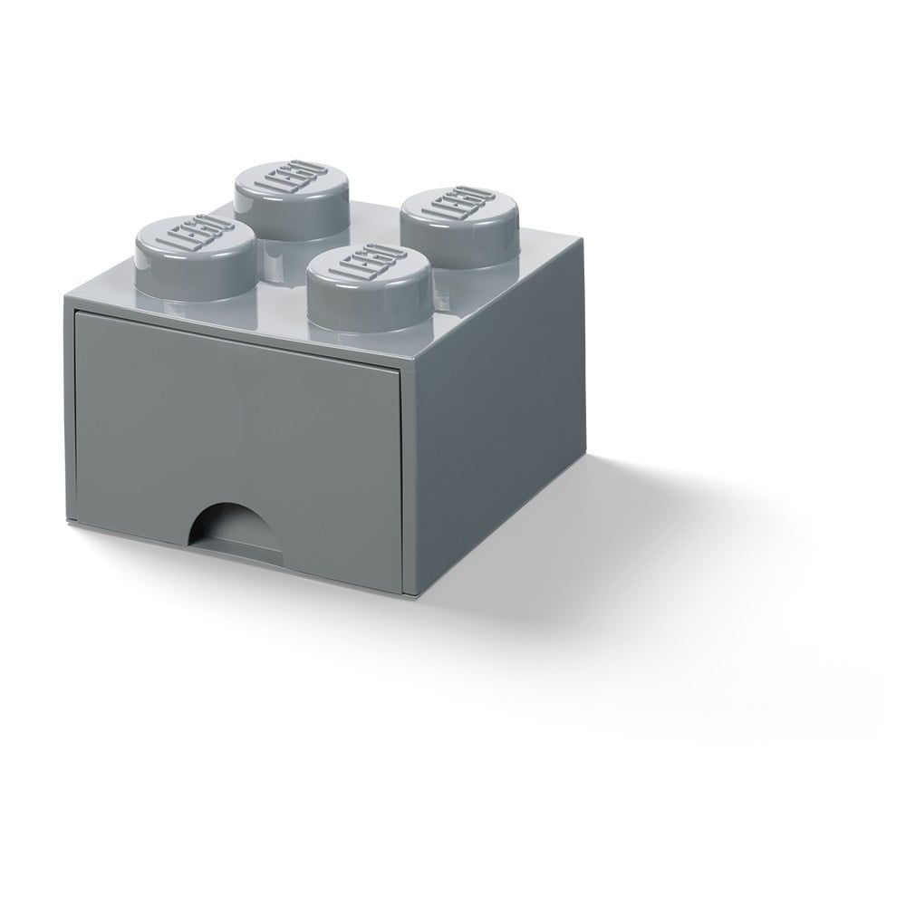 Detský tmavosivý úložný box so zásuvkou LEGO® - Bonami.sk
