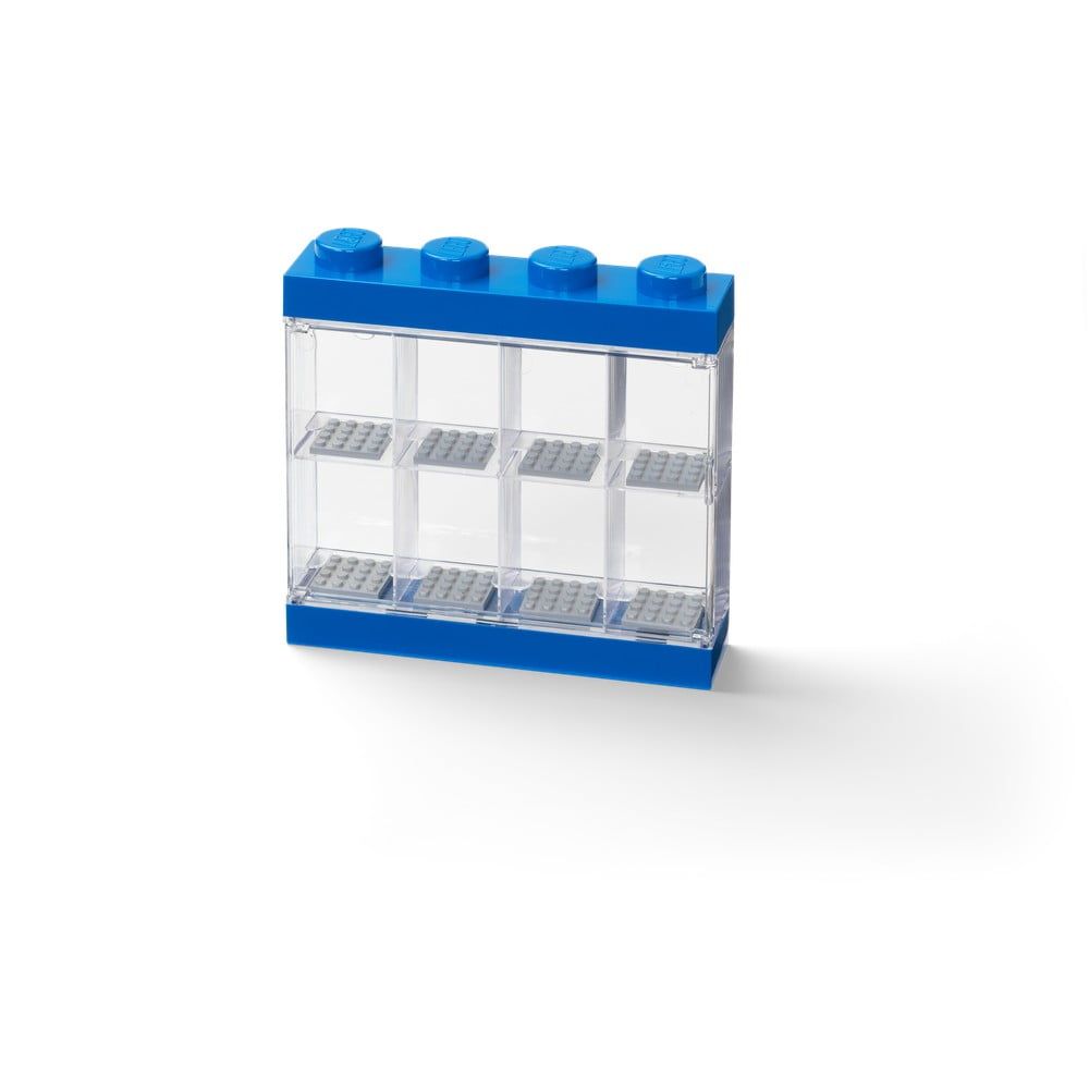 Modrá zberateľská skrinka na 8 minifigúrok LEGO® - Bonami.sk
