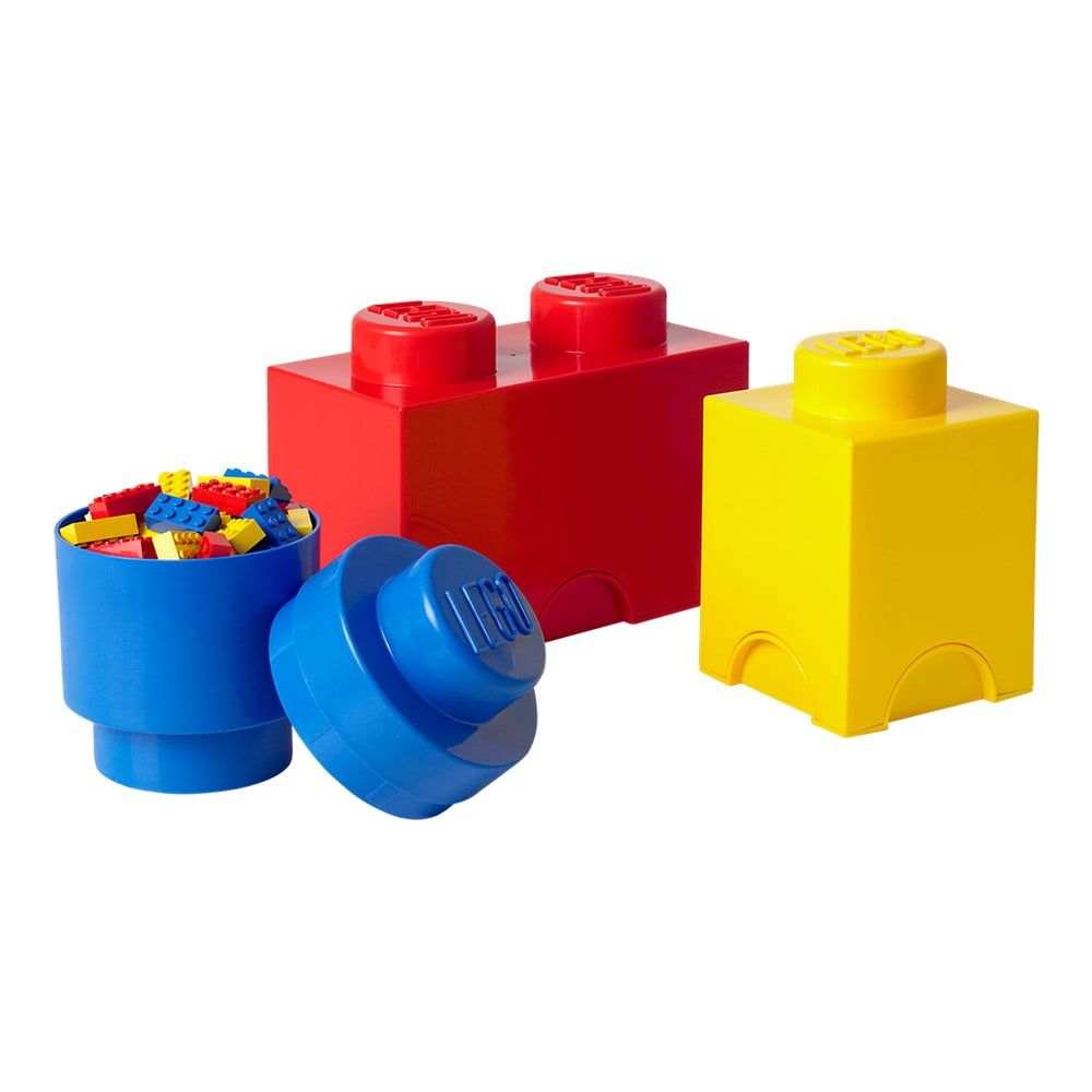 Sada 3 úložných boxov LEGO® - Bonami.sk