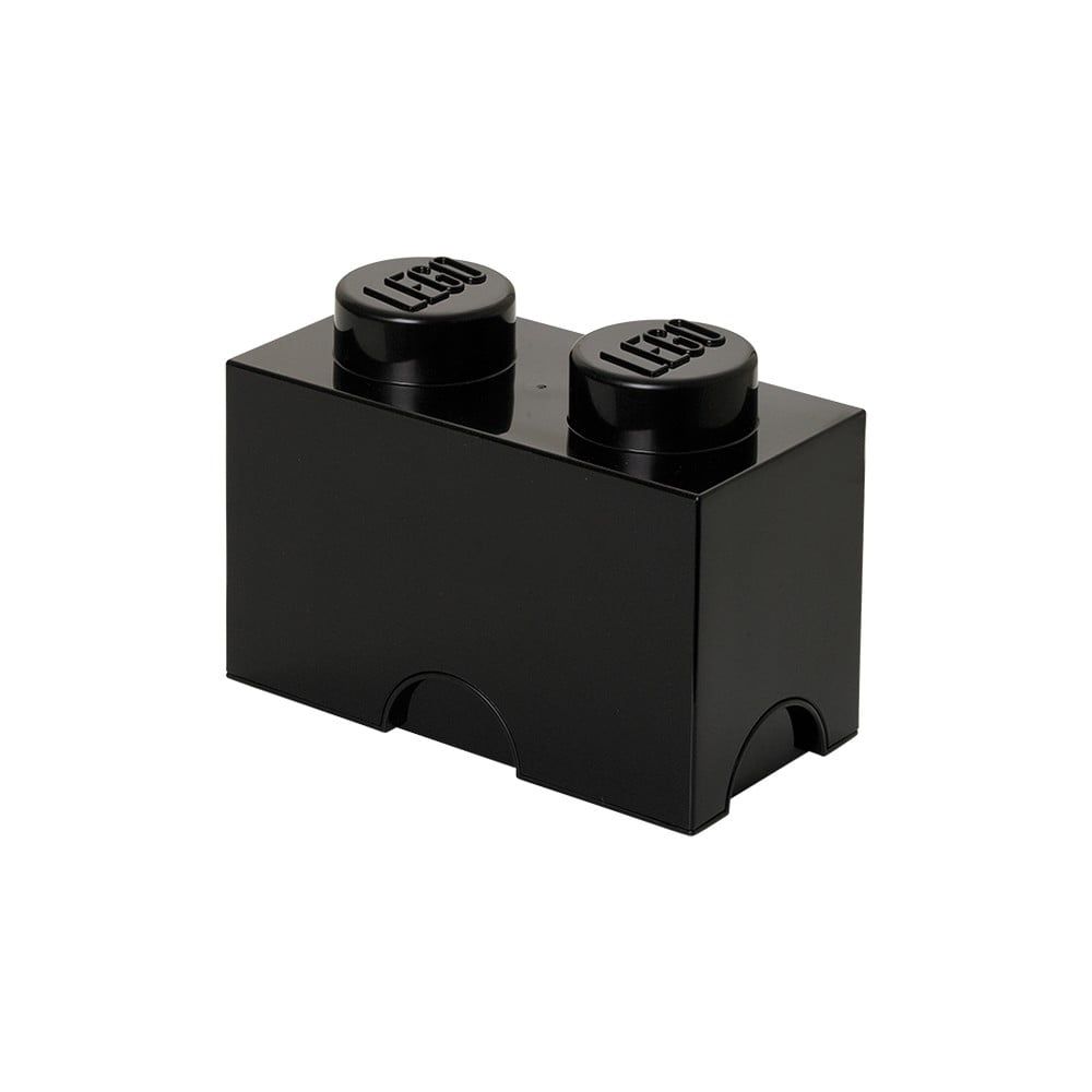 Čierny úložný dvojbox LEGO® - Bonami.sk