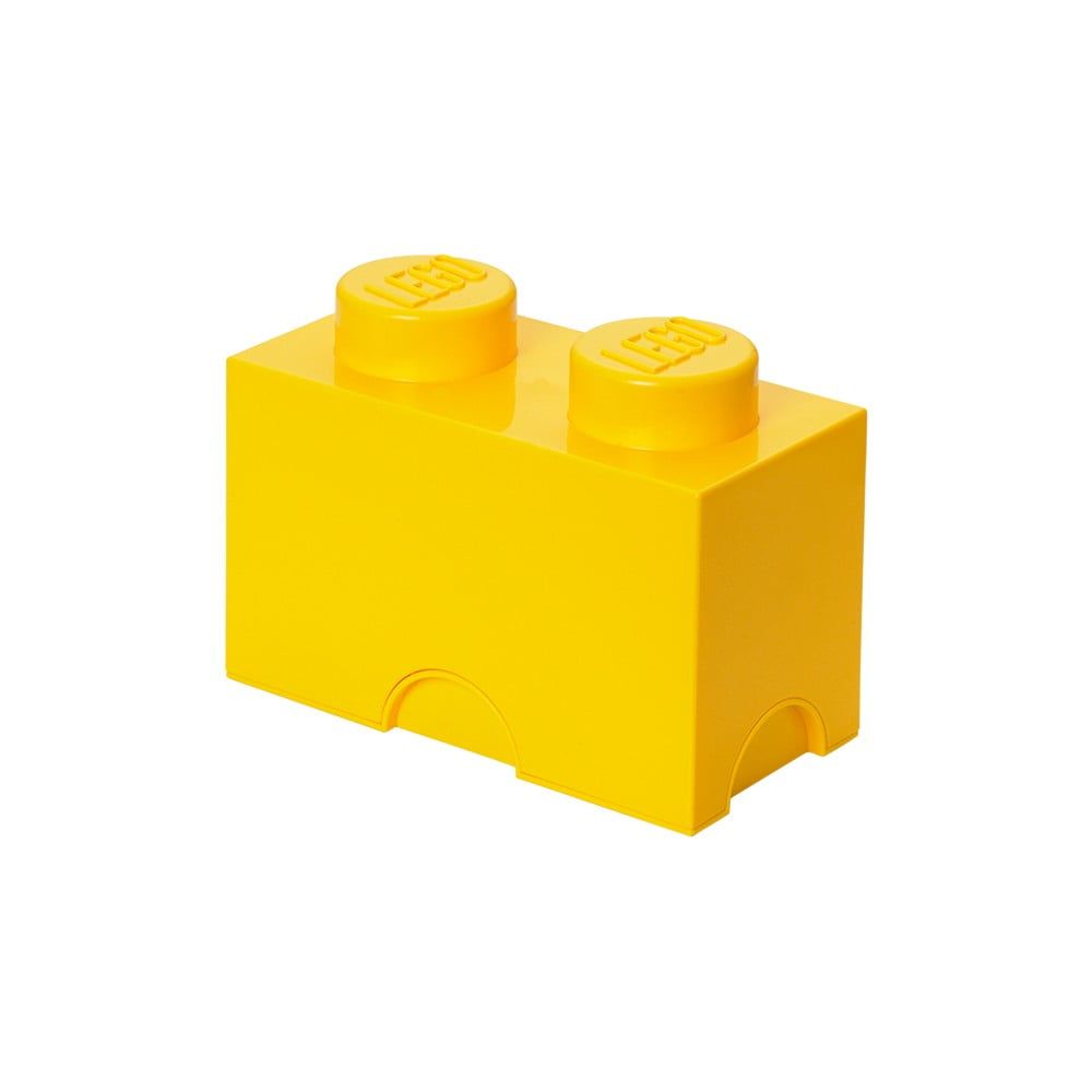 Žltý úložný dvojbox LEGO® - Bonami.sk