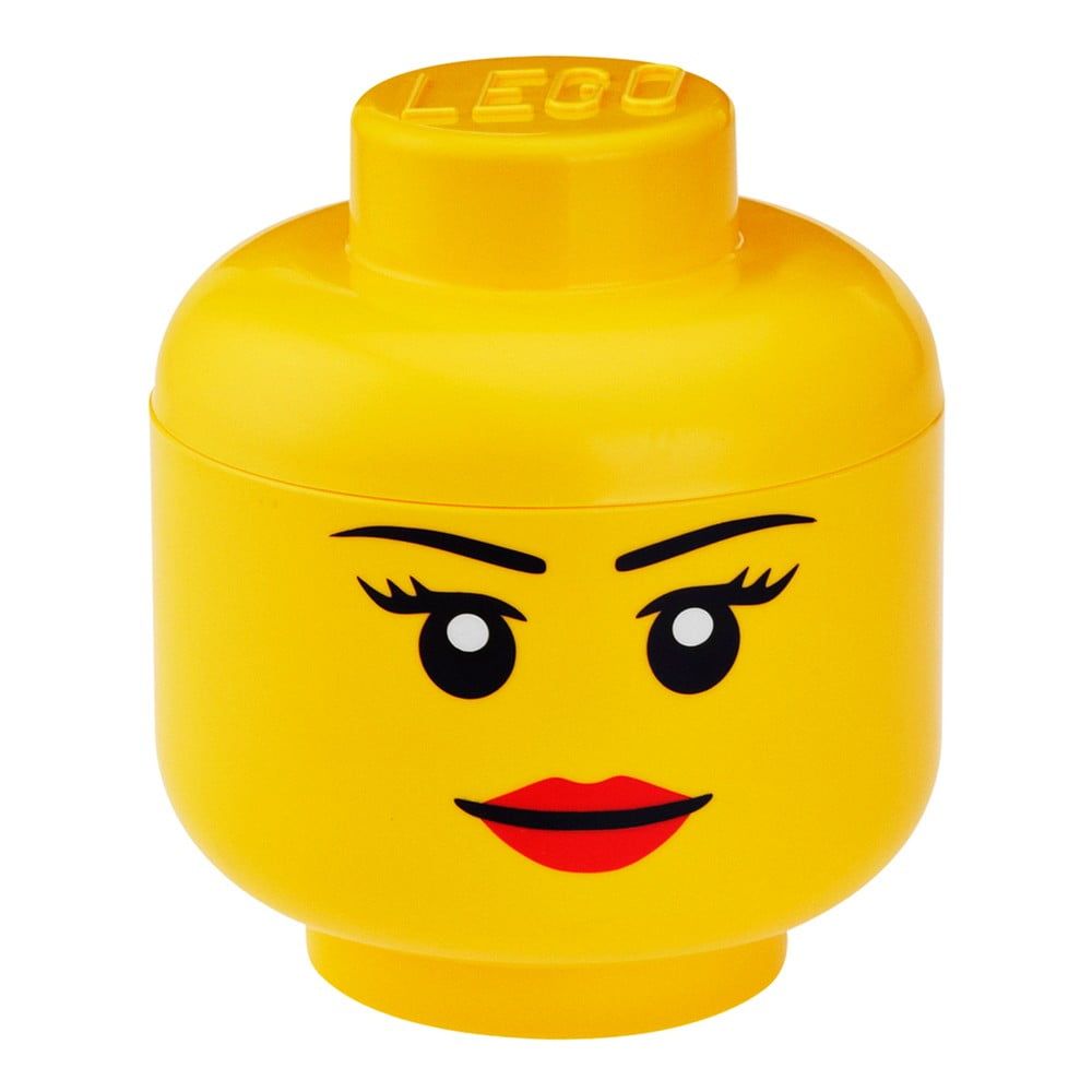 Úložný panáčik LEGO® Girl, ⌀ 16,3 cm - Bonami.sk