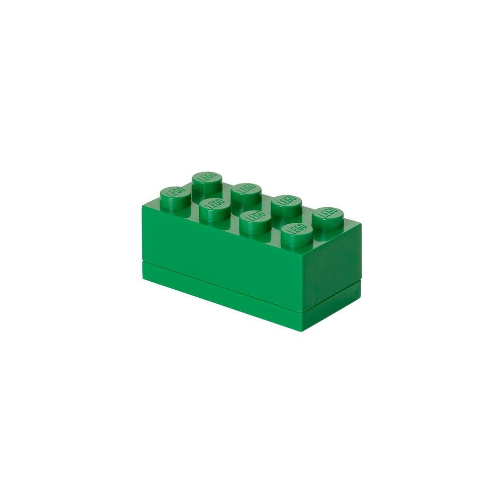 Zelený úložný box LEGO® Mini Box Lungo - Bonami.sk