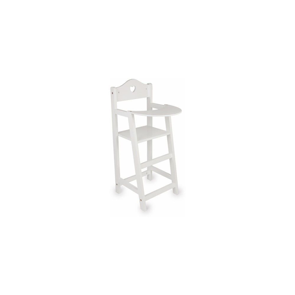 Biela drevená stolička pre bábiky Legler Doll\'s - Bonami.sk