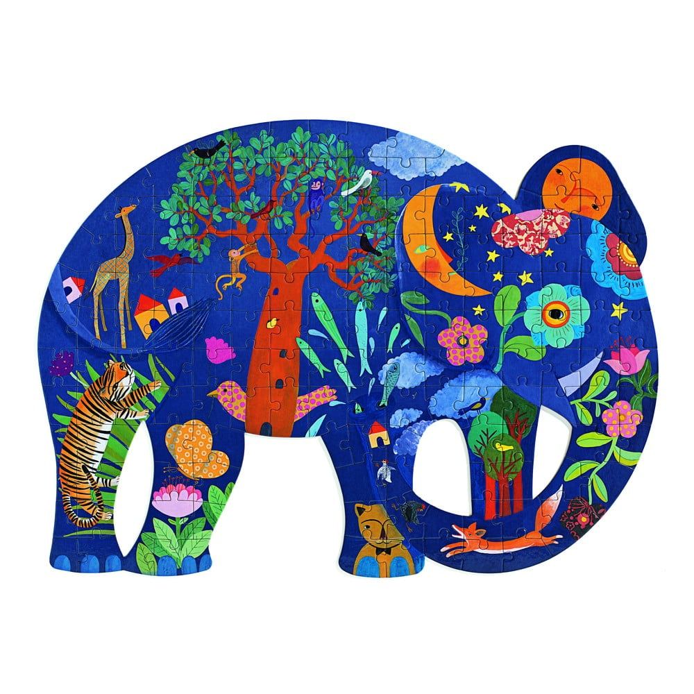 Detské puzzle so 150 dielikmi Djeco Elephant - Bonami.sk