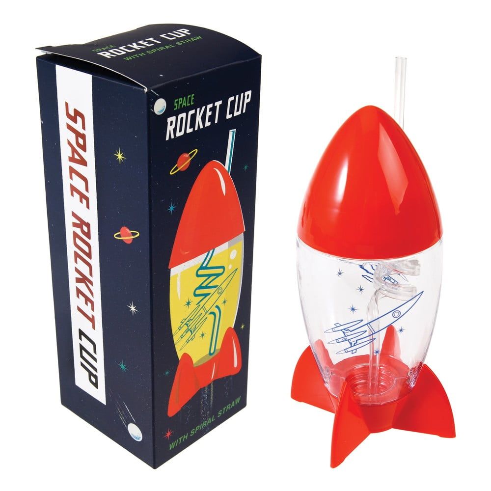Detský pohár so slamkou v tvare rakety Rex London Space Age - Bonami.sk