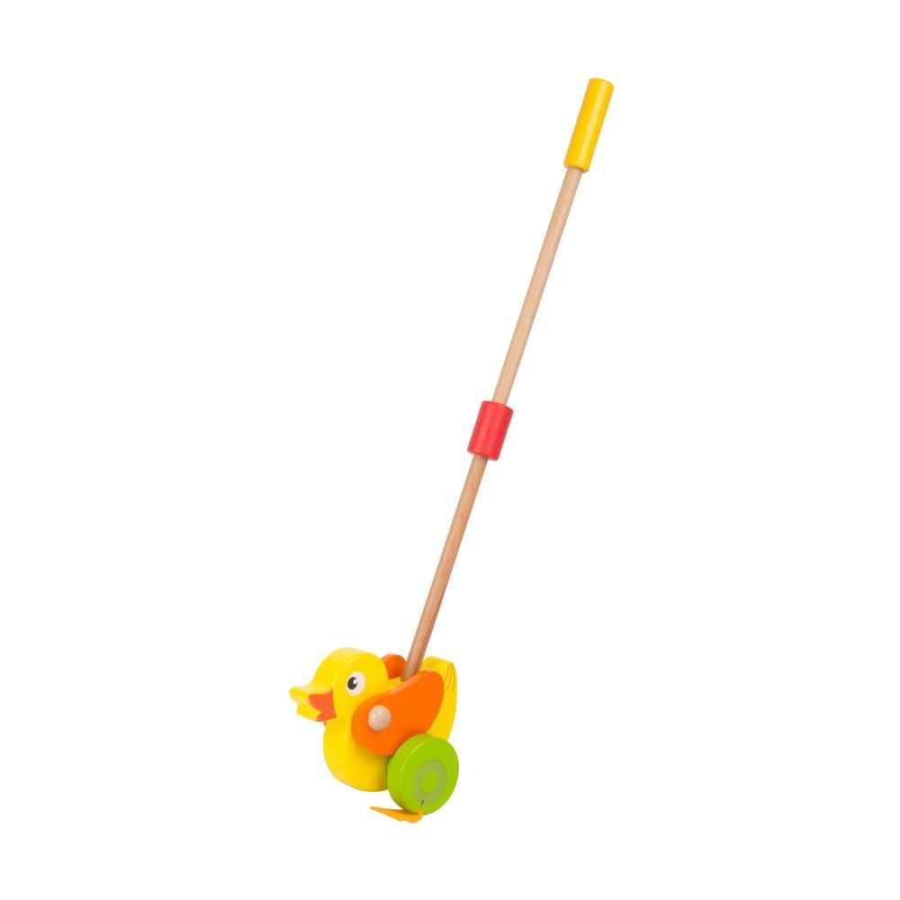 Drevená hračka na tyči Legler Animal Duck - Bonami.sk