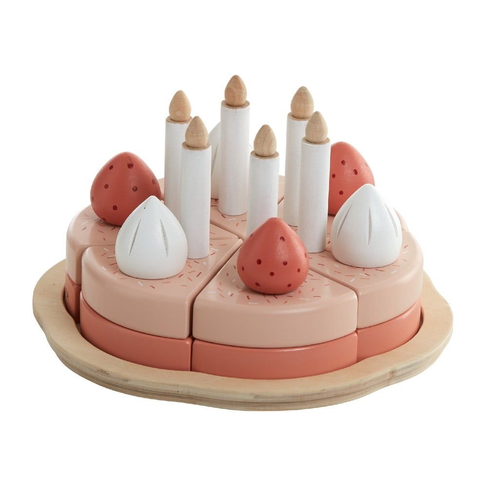 Drevený detský hrací set Flexa Play Birthday Cake - Bonami.sk