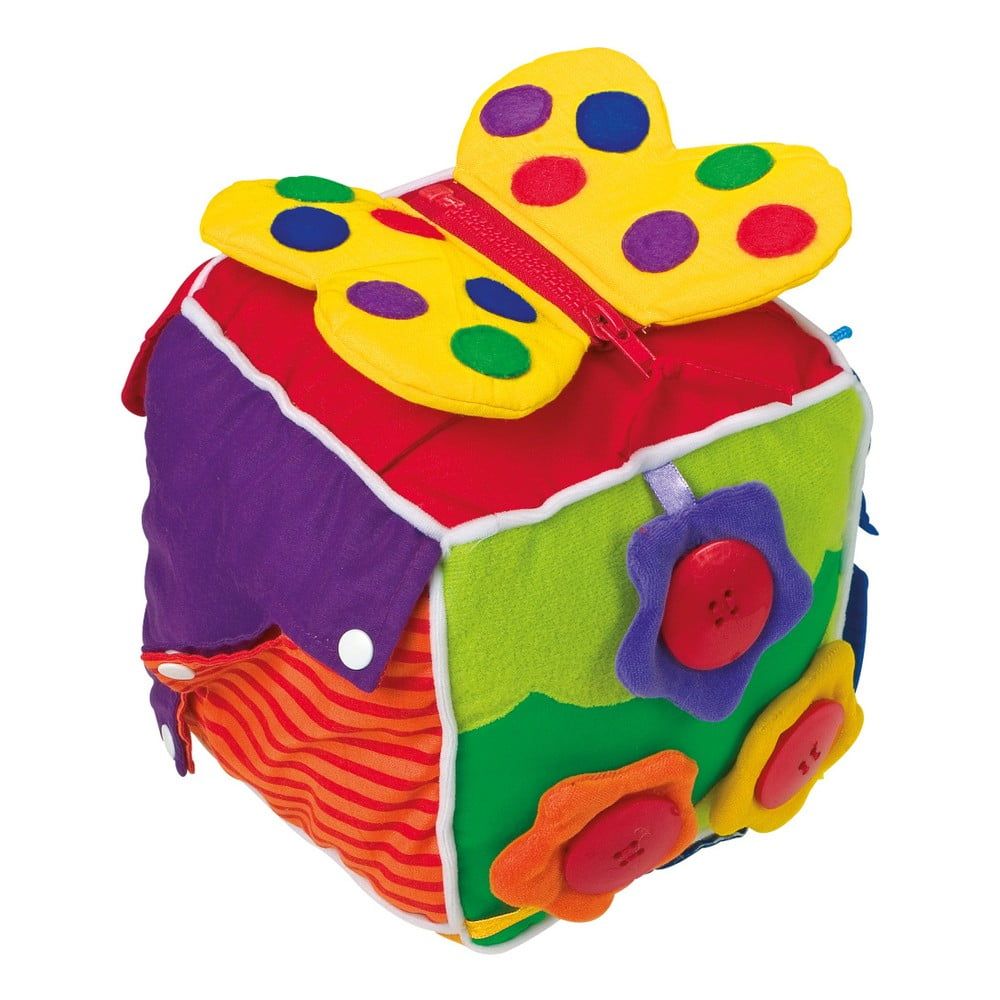 Plyšová kocka pre rozvoj motoriky Legler Baby\'s Cube - Bonami.sk