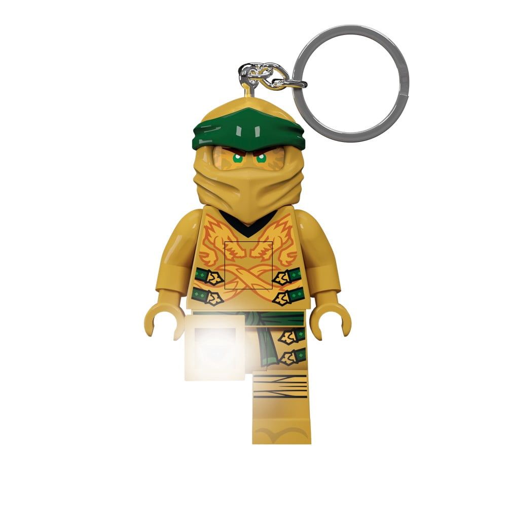 Svietiaca kľúčenka LEGO® Ninjago Legacy Gold Ninja - Bonami.sk