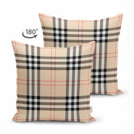 Obliečka na vankúš Minimalist Cushion Covers Flannel, 45 x 45 cm