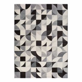 Sivý koberec Universal Adra Geo, 80 x 150 cm Bonami.sk