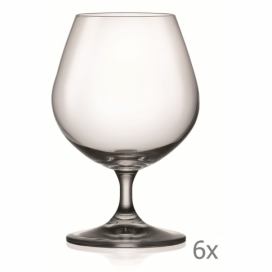 Súprava 6 pohárov na brandy Crystalex Lara, 400 ml