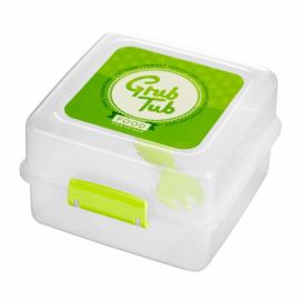 Set 2 desiatových boxov so zeleným vekom Premier Housewares Grub Tub, 13,5 × 10 cm