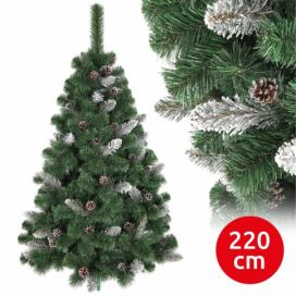 ANMA Vianočný stromček SNOW 220 cm borovica