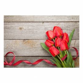 Vinylová predložka Tulips, 52 × 75 cm