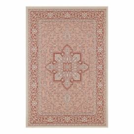 Červeno-béžový vonkajší koberec Bougari Anjara, 160 x 230 cm