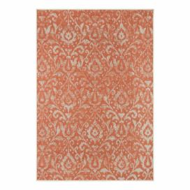 Oranžovo-béžový vonkajší koberec Bougari Hatta, 160 x 230 cm