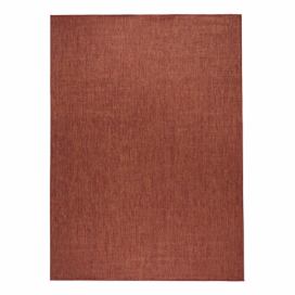 Tehlovočervený vonkajší koberec Bougari Miami, 80 x 150 cm