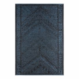 Tmavomodrý vonkajší koberec Bougari Mardin, 70 x 140 cm