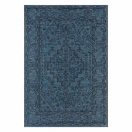 Tmavomodrý vonkajší koberec Bougari Tyros, 140 x 200 cm