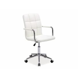 Signal Kancelárska stolička Q-022 biela