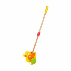 Drevená hračka na tyči Legler Animal Duck
