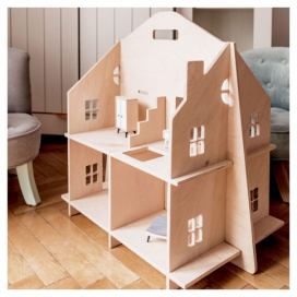 Drevený detský domček pre bábiky Dekornik Doll House