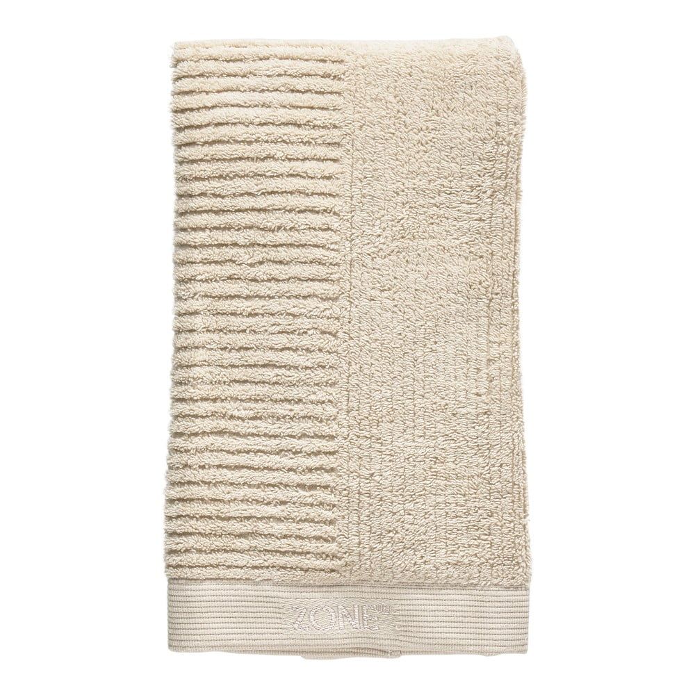Béžový bavlnený uterák Zone Classic, 100 x 50 cm - Bonami.sk