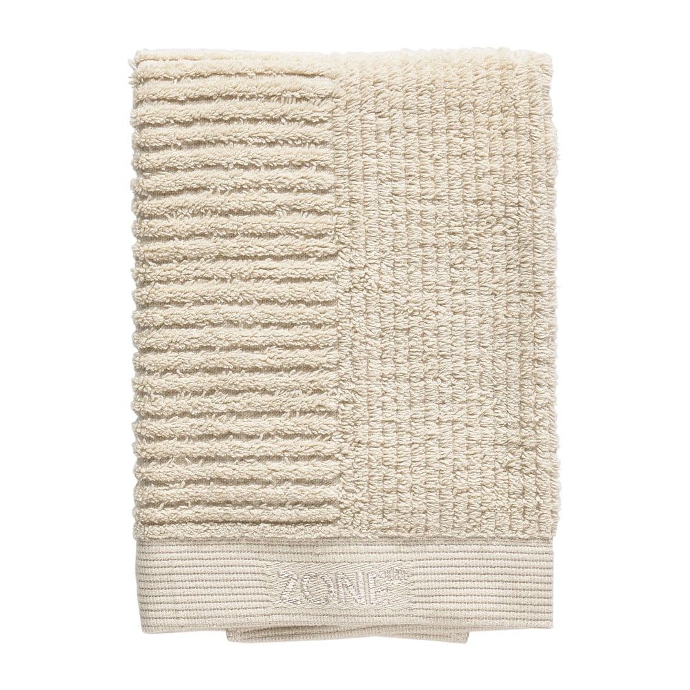 Béžový bavlnený uterák Zone Classic, 70 x 50 cm - Bonami.sk