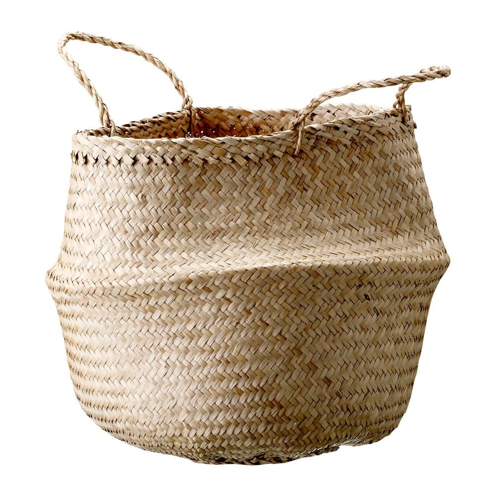 Úložný košík z morskej trávy Bloomingville Basket, ø 40 cm - Bonami.sk