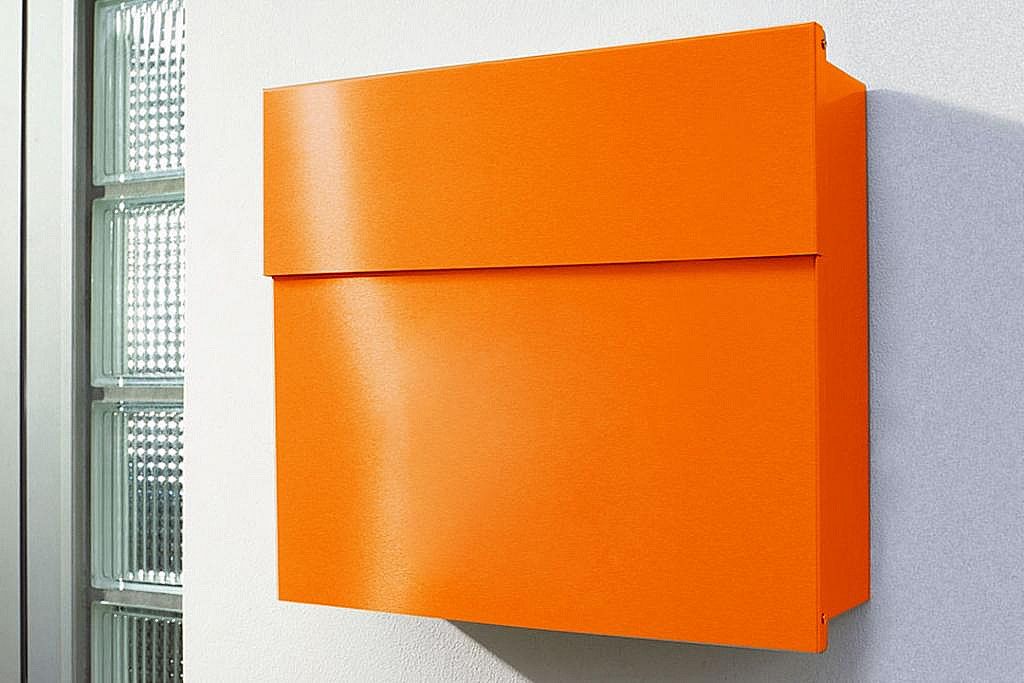 Radius design cologne Schránka na listy RADIUS DESIGN (LETTERMANN 4 orange 560A) oranžová - i-zahradnynabytok.sk