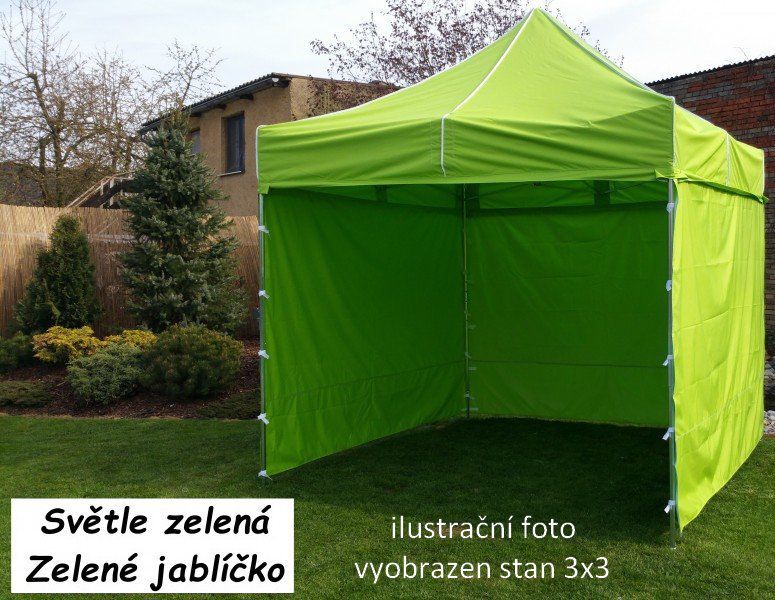 Tradgard PROFI STEEL 57116 Záhradný párty stan 3 x 6 - svetlo zelená - Kokiskashop.sk