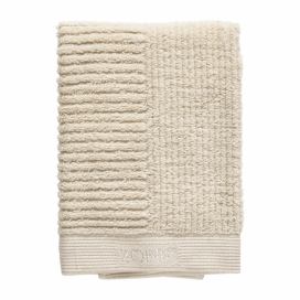 Béžový bavlnený uterák Zone Classic, 70 x 50 cm