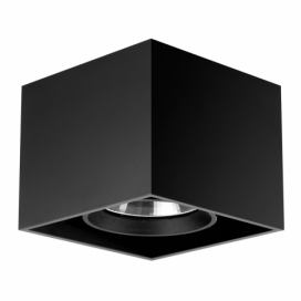Flos Architectural FLOS Compass Box H135 – stropné svietidlo čierne