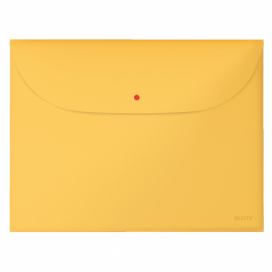 Žltá aktovka na dokumenty Leitz Cosy, A4