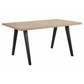 Dkton Dizajnový jedálenský stôl Cristopher 200 cm vzor dub