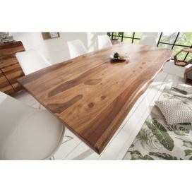 LuxD Luxusný jedálenský stôl Massive S 180cm sheesham 