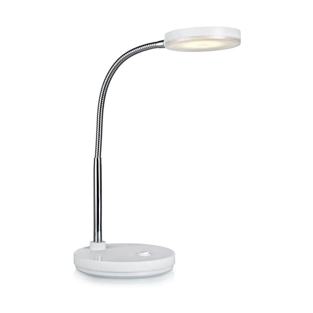 Biela stolová LED lampa Markslöjd Flex - Bonami.sk
