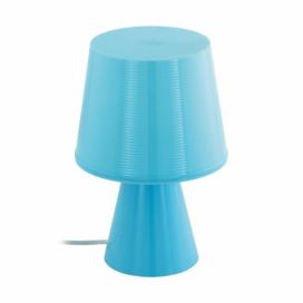 Eglo Eglo 96909 - Stolná lampa MONTALBO 1xE14/40W/230V modrá 
